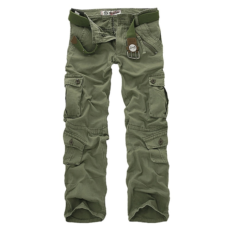 Hot sale free shipping men cargo pants camouflage trousers military pants for man 7 colors