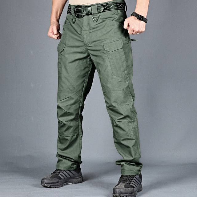 Mens Camouflage Cargo Pants Elastic Multiple Pocket Military Male Trousers Outdoor Joggers Pant Plus Size Tactical Pants Men