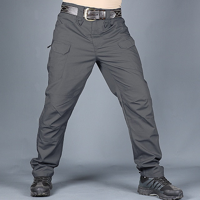 Mens Camouflage Cargo Pants Elastic Multiple Pocket Military Male Trousers Outdoor Joggers Pant Plus Size Tactical Pants Men
