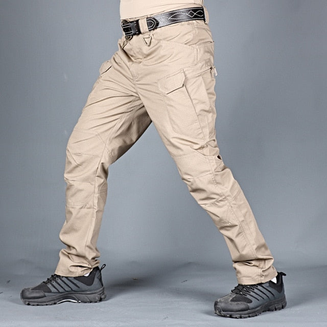 Mens Camouflage Cargo Pants Elastic Multiple Pocket Military Male Trousers Outdoor Joggers Pant Plus Size Tactical Pants Men