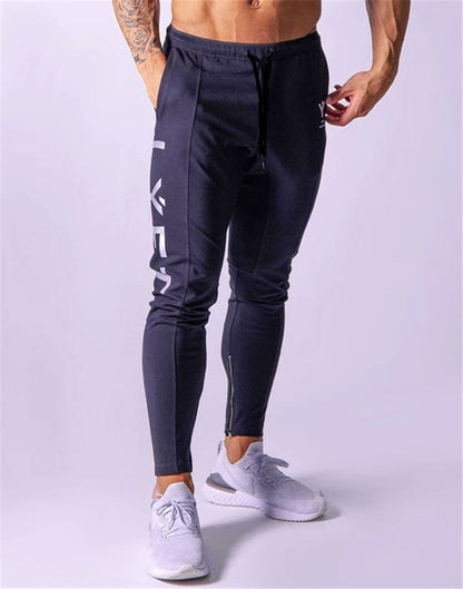 New Jogging Pants Men Sport Sweatpants Running Pants GYM Pants Men Joggers Cotton Trackpants Slim Fit Pants Bodybuilding Trouser